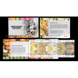 2010 Malaysia Traditional Festive Food booklet Good (lightly toned & spots)