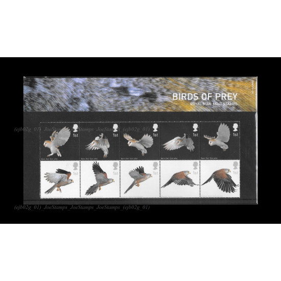 UK 2003 Birds of Prey 10v Set of 10v stamps MNH Fine