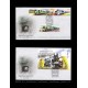 2015 Malaysian Public Transport (Trains in Sabah) FDC MS and Stamps Set Fine