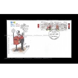 2018 Malaysia World Post Day FDC with stamps Fine