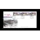 1997 Malaysia Light Rail Transit System FDC with stamps in strips Good (lightly toned & spots)