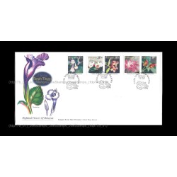 1997 Highland Flowers of Malaysia FDC with stamps Fine
