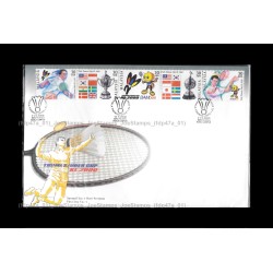 2000 Malaysia Thomas & Uber Cup KL 2000 FDC with stamps Fine