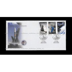 2008 Malaysia National Angkasawan Programme FDC with stamps Good (lightly toned & spots)