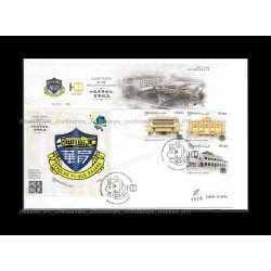 2018 Malaysia 100th Anniversary of Yu Hua School Kajang Private FDC MS and Stamps Designer Signed Fine (D4 - MS+Stamps)