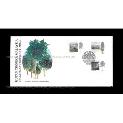 1992 Malaysian Tropical Forest FDC with stamps Fine