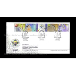 2000 Malaysia 27th Islamic Foreign Minister Conference (IFCM) FDC with stamps Good (lightly toned & spots)
