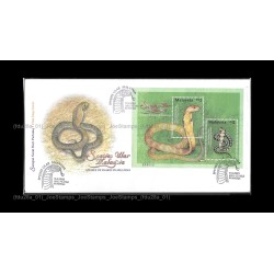 2002 Species of Snakes in Malaysia FDC MS Fine
