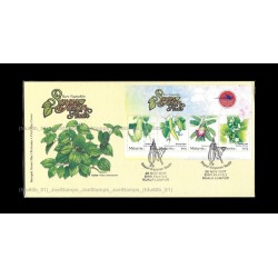 2007 Malaysia Rare Vegetables Stamp Week 2007 FDC MS Good (lightly toned & spots)