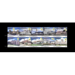 2011 Malaysia Royal Palaces Set of 10v stamps MNH Fine