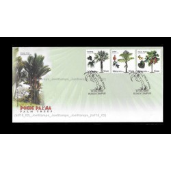2009 Malaysia Palm Trees FDC with stamps Fine