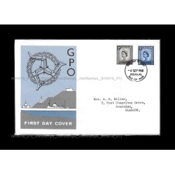 1968 UK Definitive Issue - Isle of Man FDC with stamps Fine