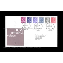 1981 UK New Definitive Values FDC with stamps Fine (1981)