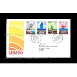 1978 UK Energy - Gas FDC with stamps Fine