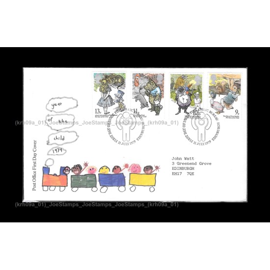 1979 UK Year of the Child FDC with stamps Fine