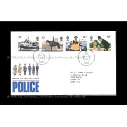 1979 UK Metropolitan Police FDC with stamps Fine
