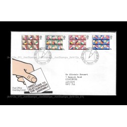 1979 UK Direct Elections to the European Assembly FDC with stamps Fine (Type A)