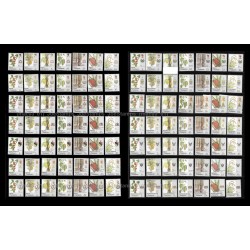 1986 Malaysia Agro-based Products Definitive Set of 98pcs stamps MNH Fine