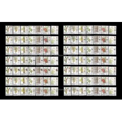 1986 Malaysia Agro-based Products Definitive Set of 98pcs stamps MNH Fine