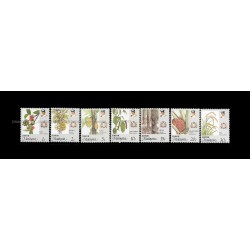 1986 Malaysia Agro-based Products Definitive Johore Set of 7pcs stamps MNH Fine
