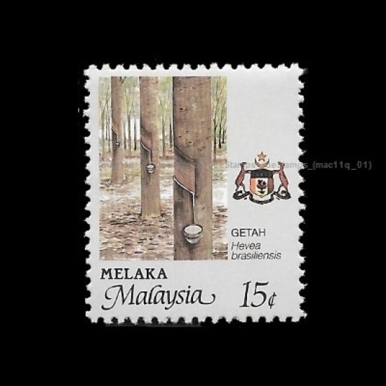 1986 Malaysia Agro-based Products Definitive Malacca 15c stamp MNH Fine (Melaka)