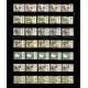 Malaysia Butterflies State Definitive 1971 Set of 91pcs MNH Fine
