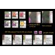 2018 Malaysia Garden Flowers Definitive 2007 Federal Territory with Micro Text Printing Set of 6pcs stamps MNH Fine