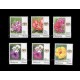 2018 Malaysia Garden Flowers Definitive 2007 Federal Territory with Micro Text Printing Set of 6pcs stamps MNH Fine