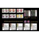 2018 Malaysia Garden Flowers Definitive 2007 Federal Territory with Micro Text Printing Set of 6pcs stamps MNH Fine