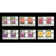 2018 Malaysia Garden Flowers Definitive 2007 Federal Territory with Micro Text Printing Set of 6pcs stamps MNH Fine