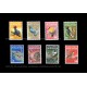1965 Malaysia Birds Definitive (Definitif Burung) Set of 8pcs MNH Fine complete set