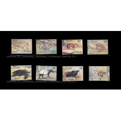 1979 Malaysia Animals (Wildlife) Definitive Set of 8pcs stamps MNH Fine