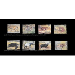 1979 Malaysia Animals (Wildlife) Definitive Set of 8pcs stamps MNH Fine