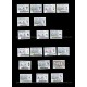 1970 Malaysia Orchids Definitive Wmk Sideways Set of 19v MNH Fine Complete