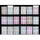 Malaysia 1965 Orchids Definitive Complete Set of 91pcs stamps in bo4 MNH Fine