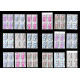 Malaysia 1965 Orchids Definitive Complete Set of 91pcs stamps in bo4 MNH Fine