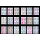 Malaysia 1965 Orchids Definitive Complete Set of 91pcs stamps in bo4 MNH Fine