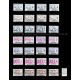 Malaysia Orchids Definitive 1965 Set of 91pcs stamps MNH Fine