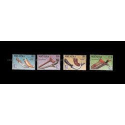 1995 Malaysia Traditional Malay Weapons S2 Set of 4pcs stamps MNH Fine
