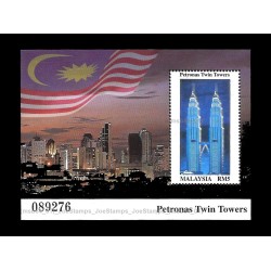 1999 Malaysia Petronas Twin Towers (KLCC) MS MNH Fine