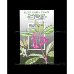 2000 Highland Flowers of Malaysia S2 MS MNH Fine