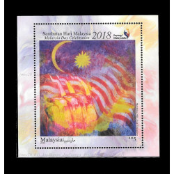 Malaysia Day Celebration 2018 MS MNH Fine