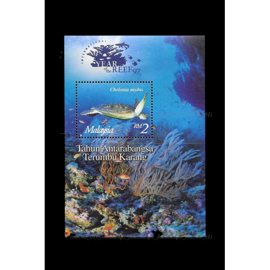 Malaysia 1997 International Year of the Reef MS MNH Fine