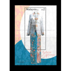 Malaysia Fashion Heritage 2002 MS MNH Fine