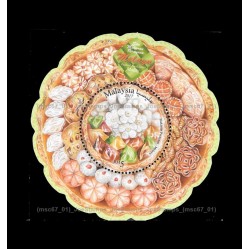 2017 Malaysia Festival Food Series Malay MS MNH Fine