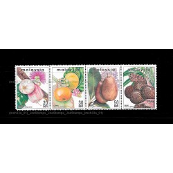 1999 Rare Fruits of Malaysia (S2) Set of 4pcs stamps MNH Fine