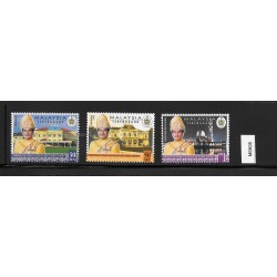 1999 Malaysia Installation of HRH Sultan Mizan Zainal Abidin Set of 3pcs stamps MNH Fine