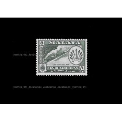 1957.6.26-1963 Malaya Definitive Pictorial 1957 Arm of Negri Sembilan 8c MNH Fine