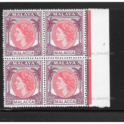1954 Malaya Malacca Definitive 1954 QE II 35c MNH Fine