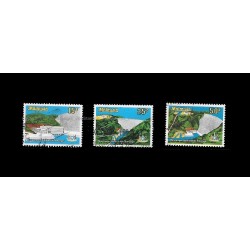 1979 Malaysia Opening of Hydro-electric Power Station Temengor Set of 3pcs stamps Used Fine